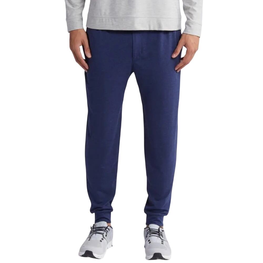 Johnnie-O NWT Kisco Stretch Jogger Active Pants Navy Blue Men’s Size S